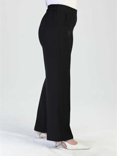 Pantalon poche simple -Noir