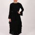 Robe longue de flamenco Famelin - noir