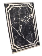 Tapis 80X150cm Rixos lavable antidérapant  noir  X-0063