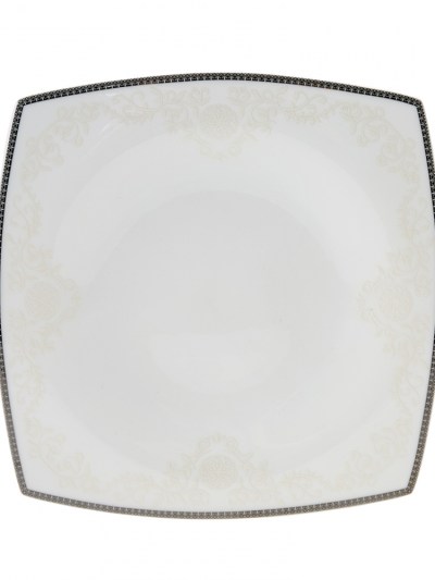 Karaca Fine Pearl Neklus 62 pièces Ensemble de dîner carré İnci pour 12 personnes