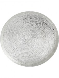 Karaca Wilma Plateau Argent 32 cm