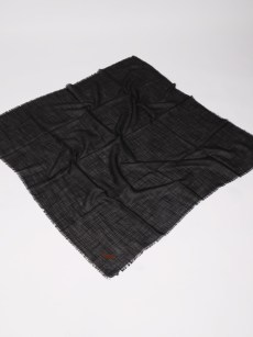 Foulard carré simple Bonjela - noir