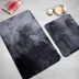 Tapis de bain 2 pièces Almina - bleu marine 
