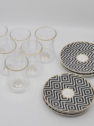 Verres à thé triangle Schäfer 
