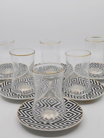 Verres à thé triangle Schäfer 