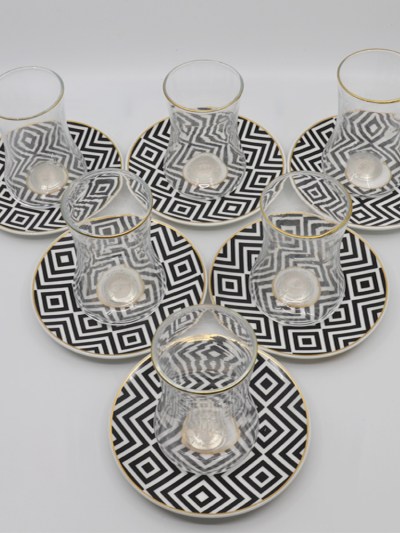Verres à thé triangle Schäfer 