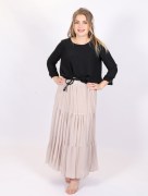 Jupe plissée ugs - crème