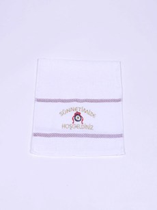 Serviette Sünnetimize Hoşgeldiniz violet