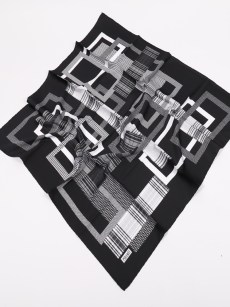 Foulard carré Piramit - noir/blanc