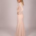 Robe de soirée longue Pomme passion  à perle coupe sirène 