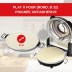 ERATEC - Four en pierre SET PM-27 Noir