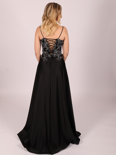Robe à motif sexy - noir