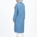 Tunique détaillée en jeans 1411 - bleu clair