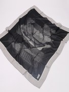 Foulard imprimé Piramit - girs/noir
