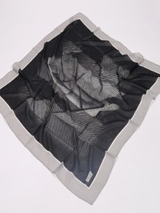 Foulard imprimé Piramit - girs/noir