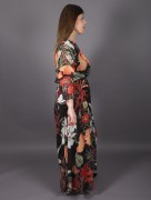Robes longues à fleur Mt twins - multicolore