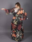 Robes longues à fleur Mt twins - multicolore