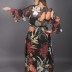 Robes longues à fleur Mt twins - multicolore