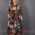 Robes longues à fleur Mt twins - multicolore