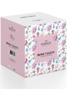 Ensemble de dîner 24 pièces Karaca Rose Valley pour 6 personnes