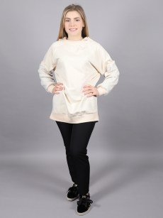 Pull à torsades épaisse Soul beige 