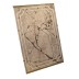 Tapis 80X300cm Rixos lavable antidérapant  beige X-0065
