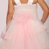 Robe de soirée à paillette Miss Helin'a - rose/beige