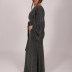 Robe élégante à strass - gris