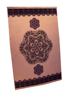 Tapis 180x280cm Rixos lavable antidérapant rose X-0075