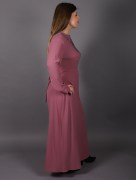 Robes longue classique Uzunlar - rose