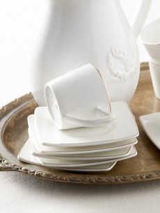 Tasses à café 6 pièces carré Karaca  
