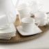 Tasses à café 6 pièces carré Karaca  