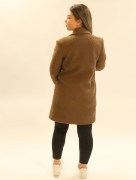 Veste suédine Loreen - marron