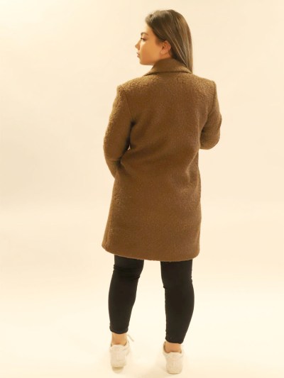 Veste suédine Loreen - marron