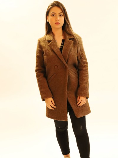 Veste suédine Loreen - marron