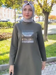 Tunique à Paillette Kemal aydin - vert