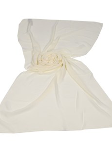 Châle jacquard - crème