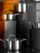 Batterie de cuisine de 8 pièces Karaca Kyoto PowerSteel Pro en acier 316