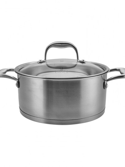 Batterie de cuisine de 8 pièces Karaca Kyoto PowerSteel Pro en acier 316