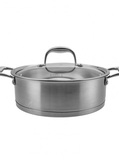 Batterie de cuisine de 8 pièces Karaca Kyoto PowerSteel Pro en acier 316