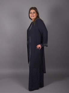 Ensemble à paillette Berre - bleu marine