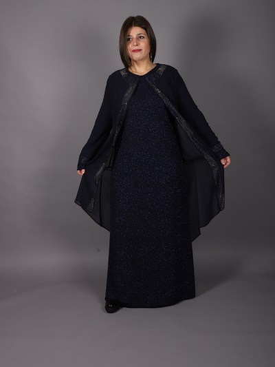 Ensemble à paillette Berre - bleu marine