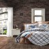 Ensemble de housse de couette 2 personnes Masculine Danilo marron