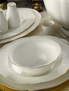 Service à table Kutahya Porcelaine 24 pièces 2520 - doré