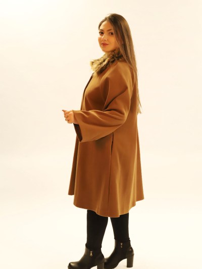 Veste simple Puane - marron