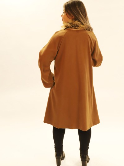 Veste simple Puane - marron