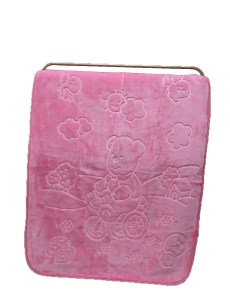 İpekçe Home Couverture pour bébé Embos pufi - rose