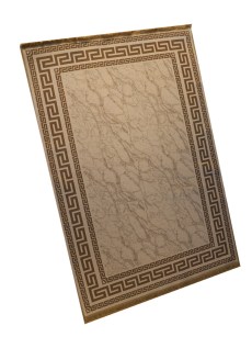 Tapis 80X150cm Rixos lavable antidérapant  beige/marron X-0069