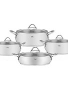 Batterie de cuisine en acier Tac Vitali 8 pièces 