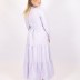 Robe élégante Loreen - lilas